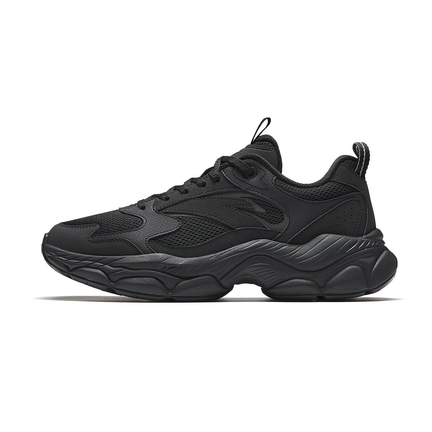 

ANTA Солнечные лоу-топы повседневные мужские базовые Black/Charcoal Ash