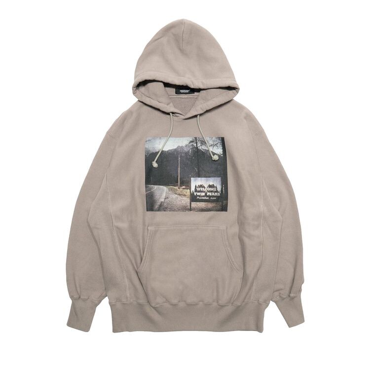 

Худи Undercover Graphic Print Hoodie Light Green/Grey, зеленый