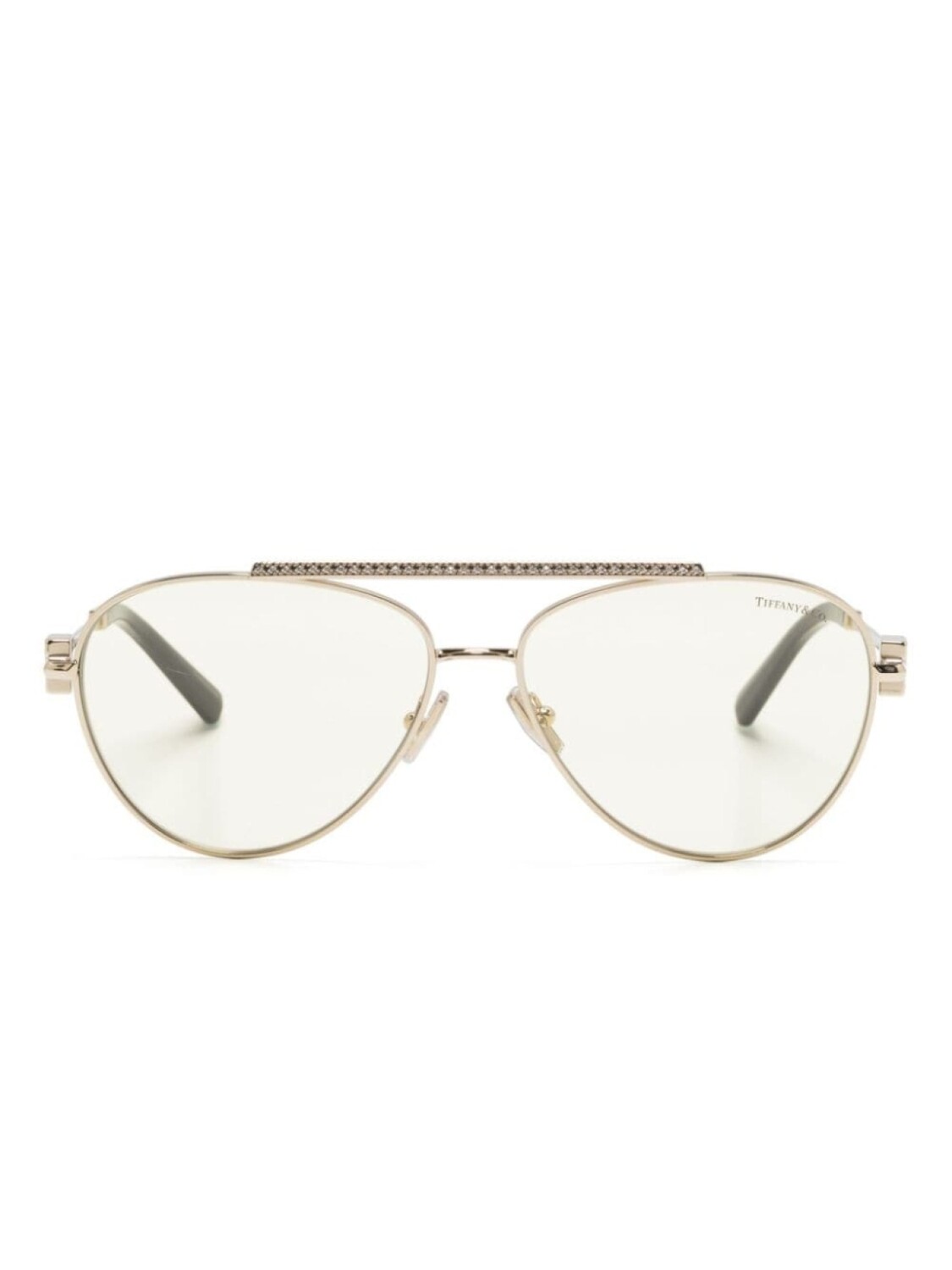 

Tiffany & Co Eyewear солнцезащитные очки Tiffany T, золотой