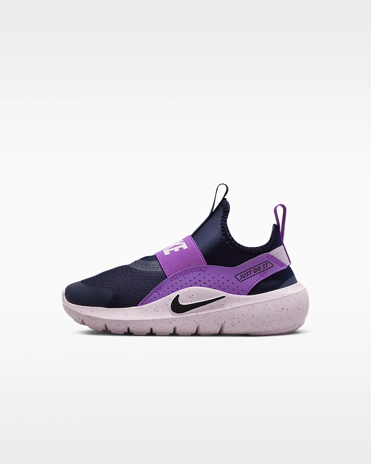 Кроссовки Nike Flex Runner 4 для малышей, Blackened Blue/Bright Violet/Bleached Lilac/Black