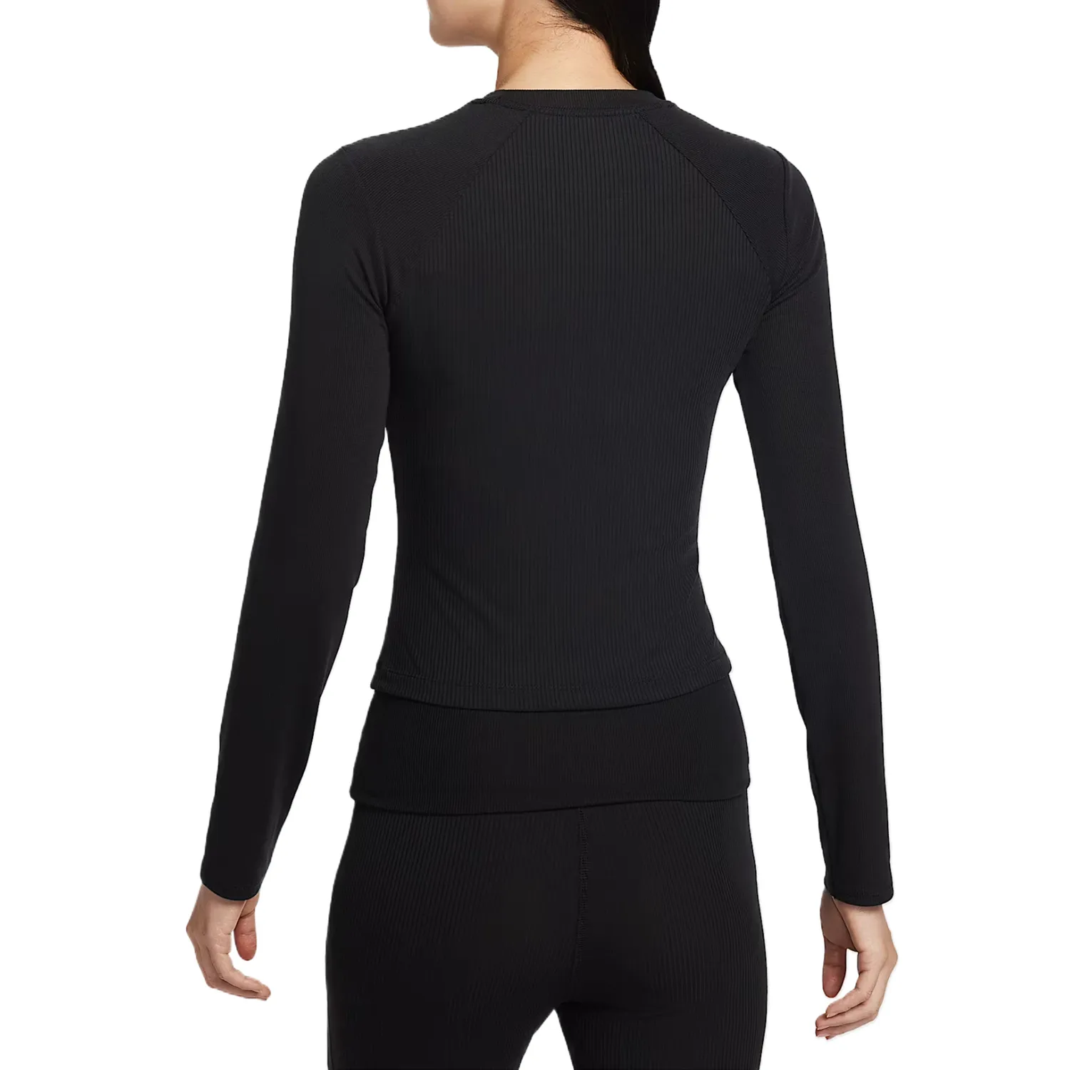Футболка женская с рукавом реглан Sportswear Nike, черный/sail белый — фото 3
