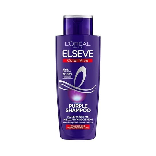 

Шампунь для волос, 200 мл L'oreal Paris, Elseve Color Vive Purple Shampoo, L'oréal Paris