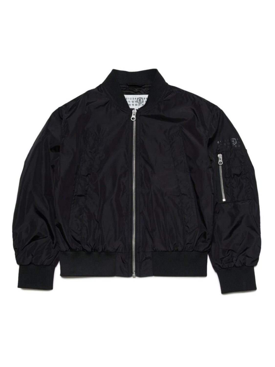 

MM6 Maison Margiela Kids легкий бомбер, черный
