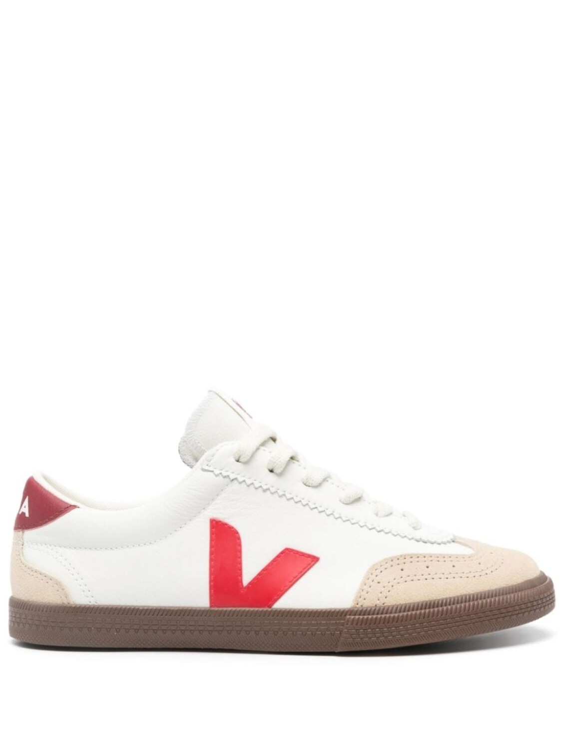 

Кроссовки Veja Volley With Inserts, белый/красный/бежевый