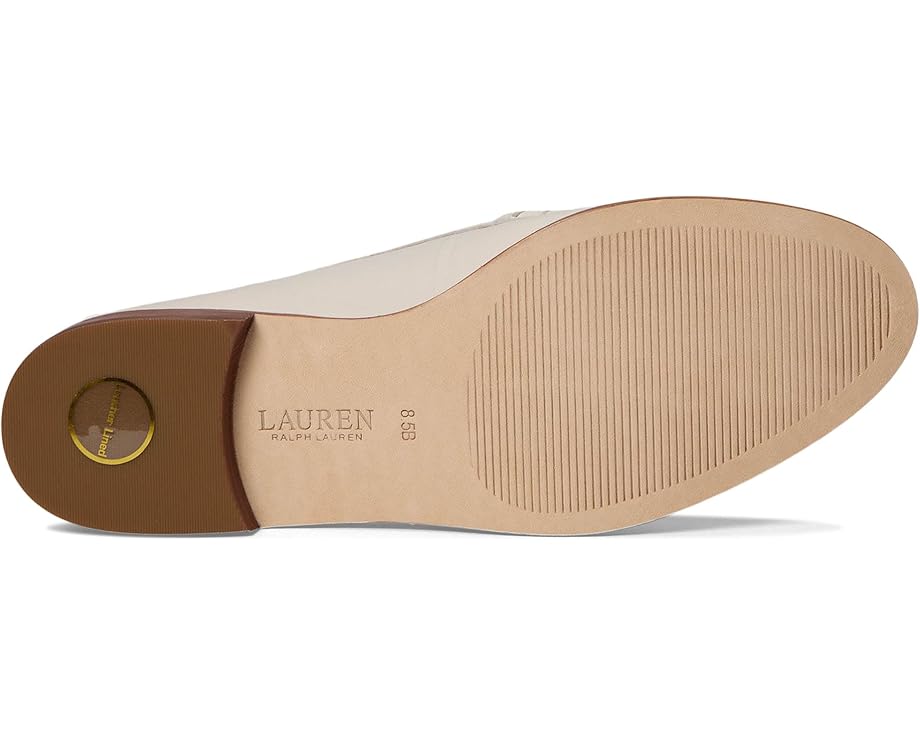 Лоферы Lauren Ralph Lauren Wynnie Nappa Leather Loafers, цвет Soft White — фото 3