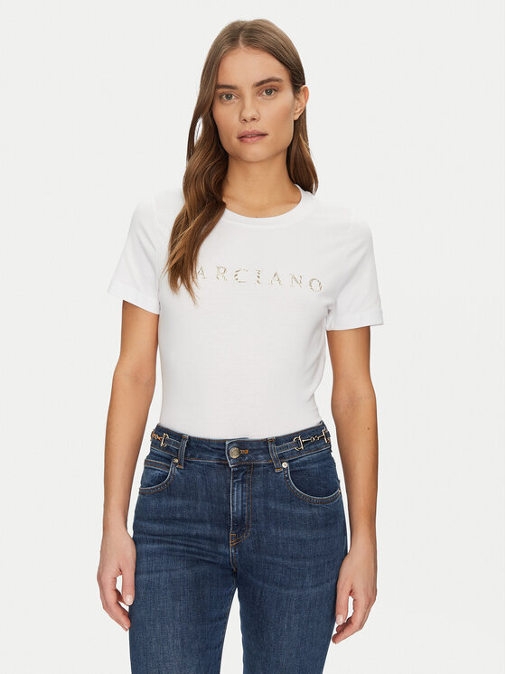 

Облегающая футболка 5GGI00 6008A Marciano Guess, белый