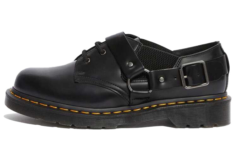 

Мужские повседневные унисекс с низким верхом черного цвета Dr.Martens