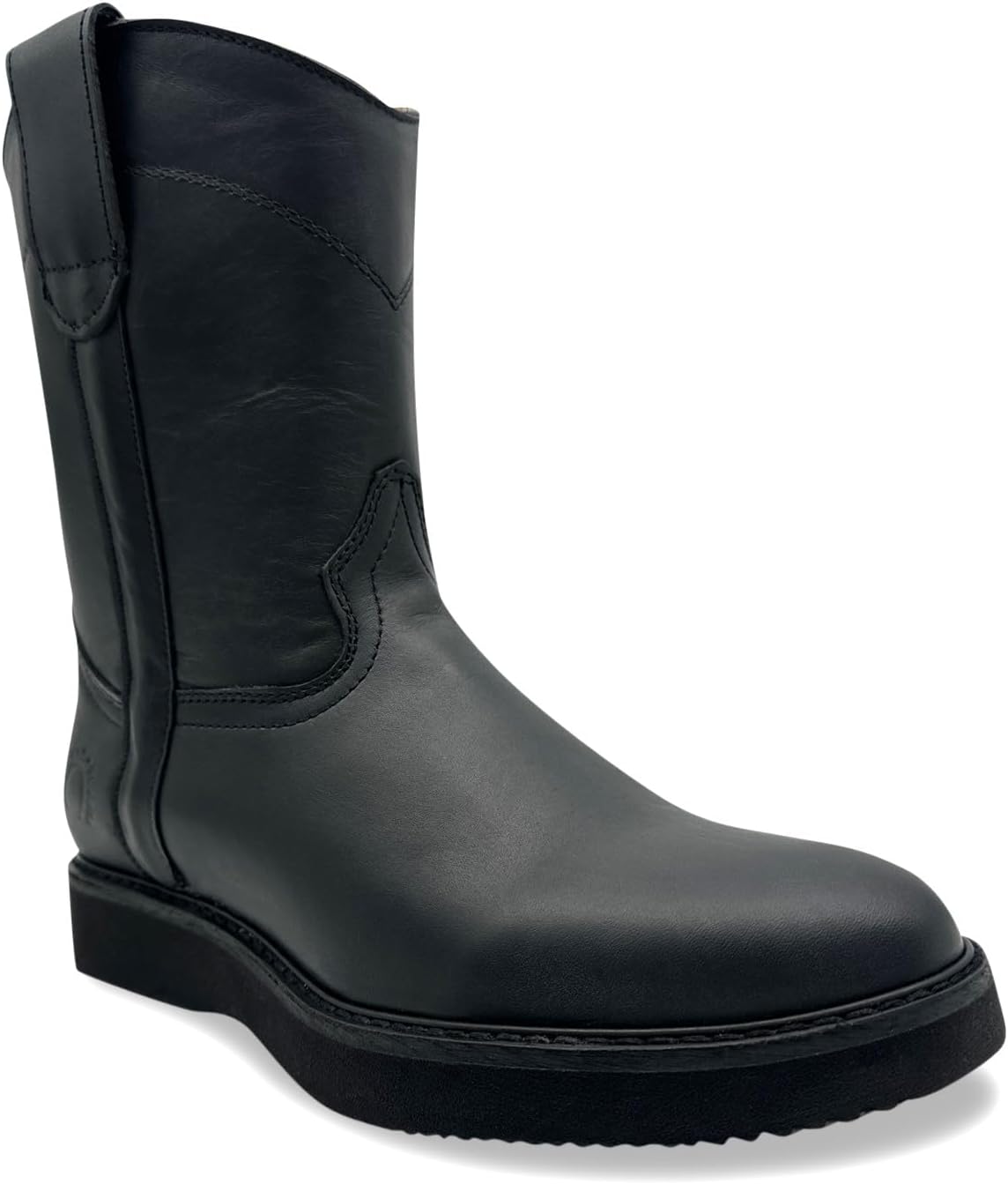 

Мужские западные сапоги Western Shops из легкой кожи с мягким носком The Western Shops, черный