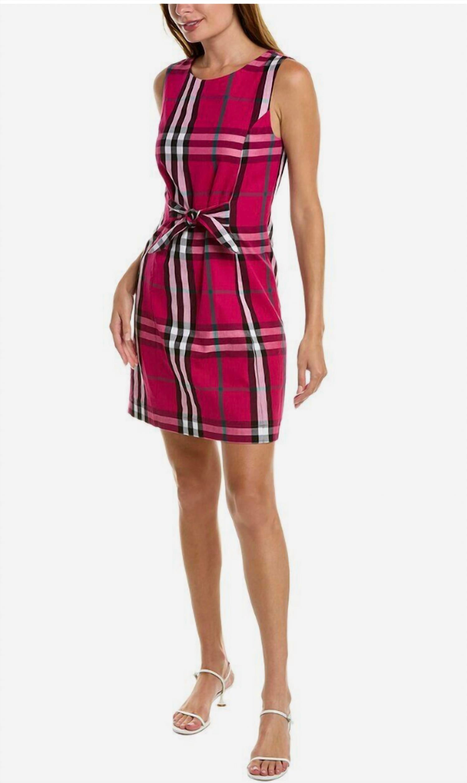 

Платье Kayln в розовую клетку Duffield Lane