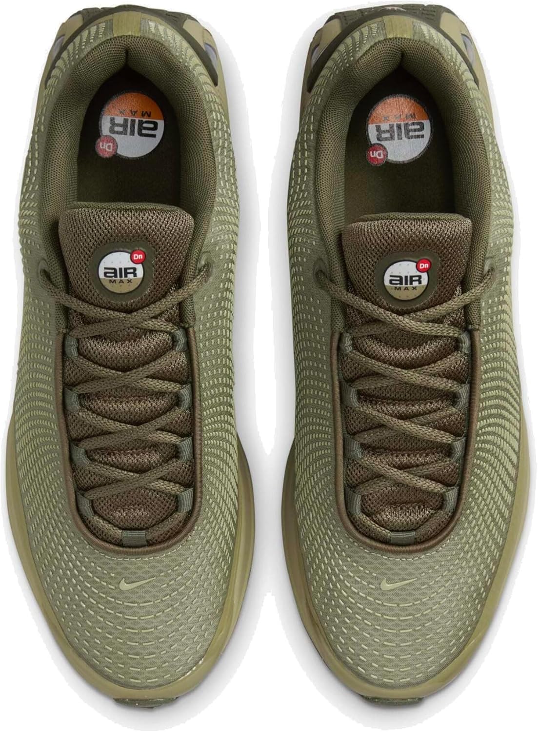 Мужские кроссовки NIKE Air Max DN, Medium Olive Black Neutral Olive — фото 4