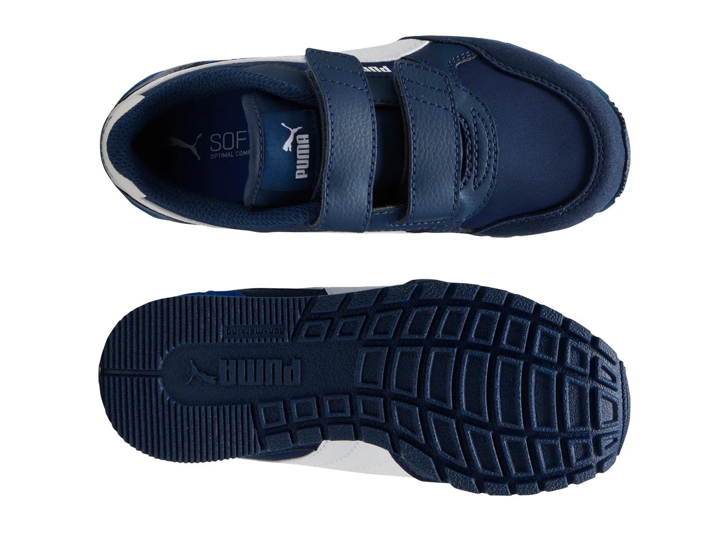 Кроссовки Puma ST Runner v4 Sneaker - Toddler, синий — фото 4