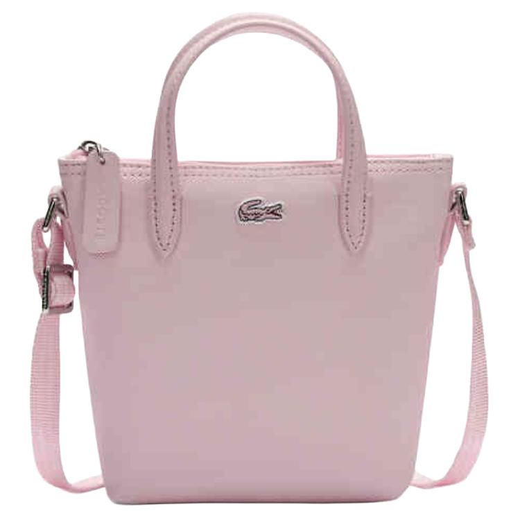 

LACOSTE Женская сумка через плечо из ПВХ светло-розовая красная, Light Pink Red