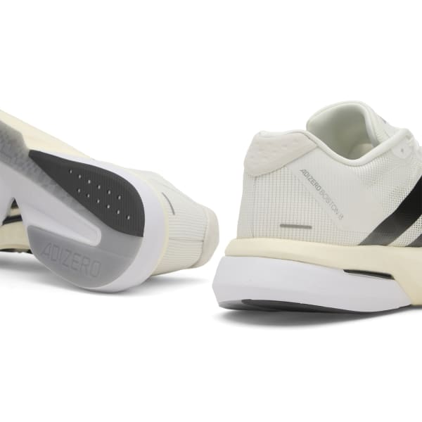 Кроссовки Adizero Boston 13 Adidas, ftwr белый, core черный & dash серый — фото 4
