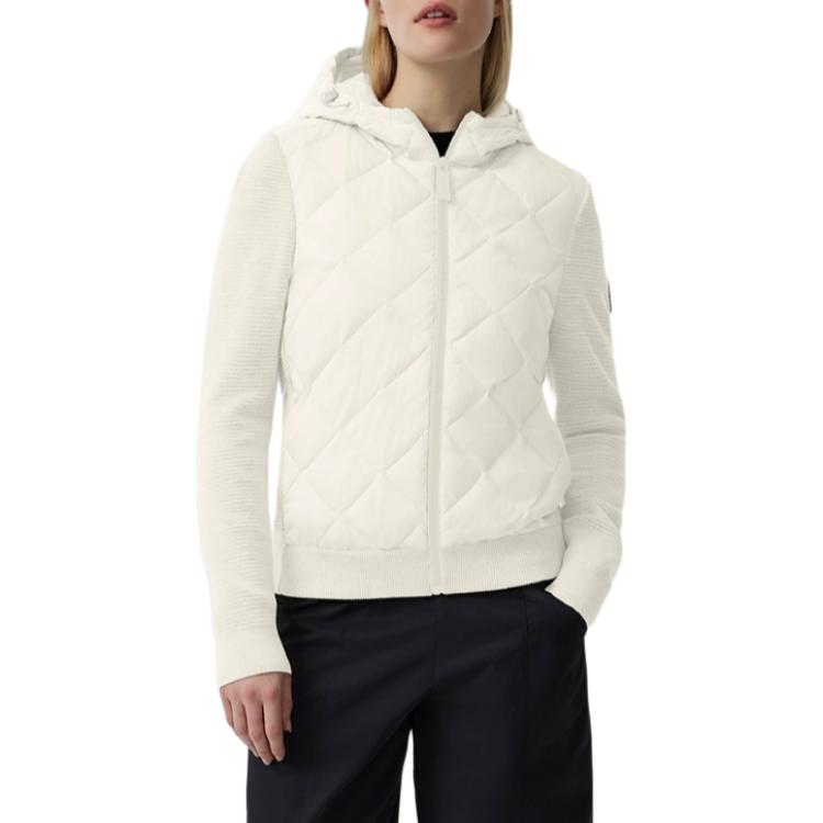 

Hybridge Стеганая Куртка с Капюшоном Canada Goose, Cotton Grass White