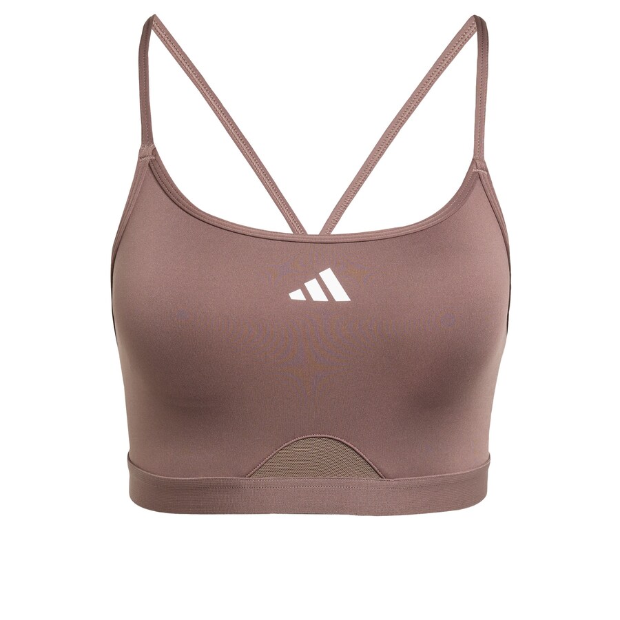 

Спортивный бюстгальтер-бралетт ADIDAS PERFORMANCE Aeroreact, светло-коричневый