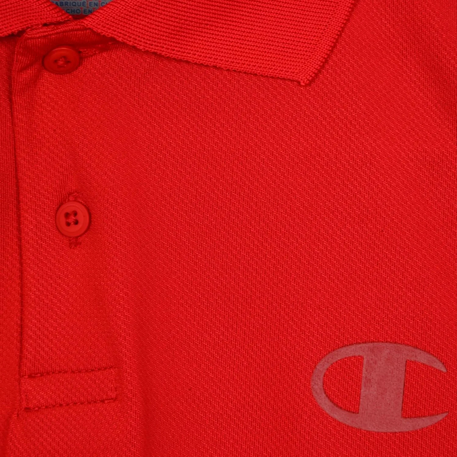 Детское поло Champion Athletic Short Sleeve Polo, цвет Lychee Red — фото 2