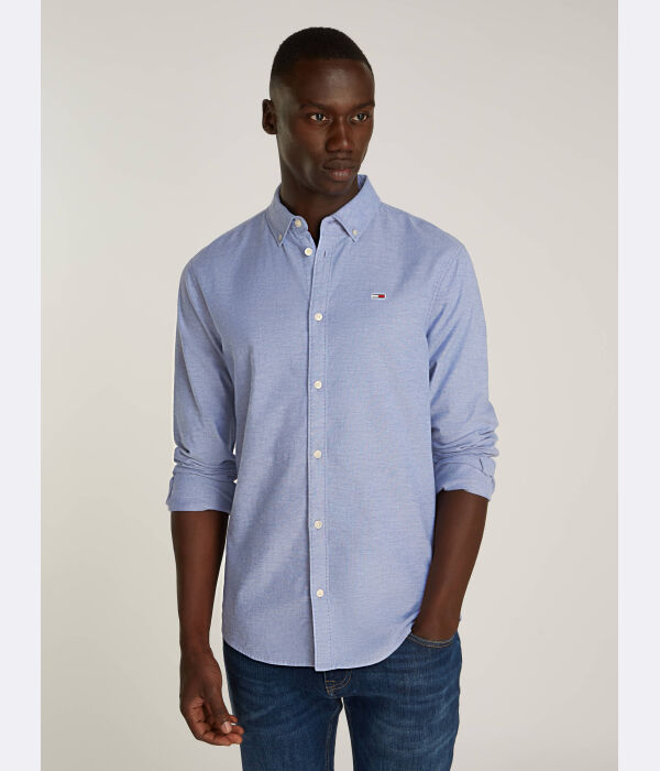

Рубашка Slim fit Tommy Jeans, синий
