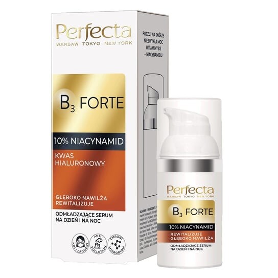 

Омолаживающая сыворотка для дня и ночи 30мл Perfecta,B3 Forte