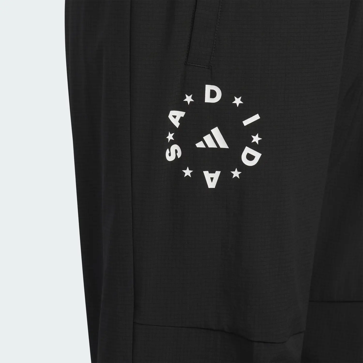 Adidas Детские вязаные спортивные штаны Black для детей 3-7 лет — фото 4