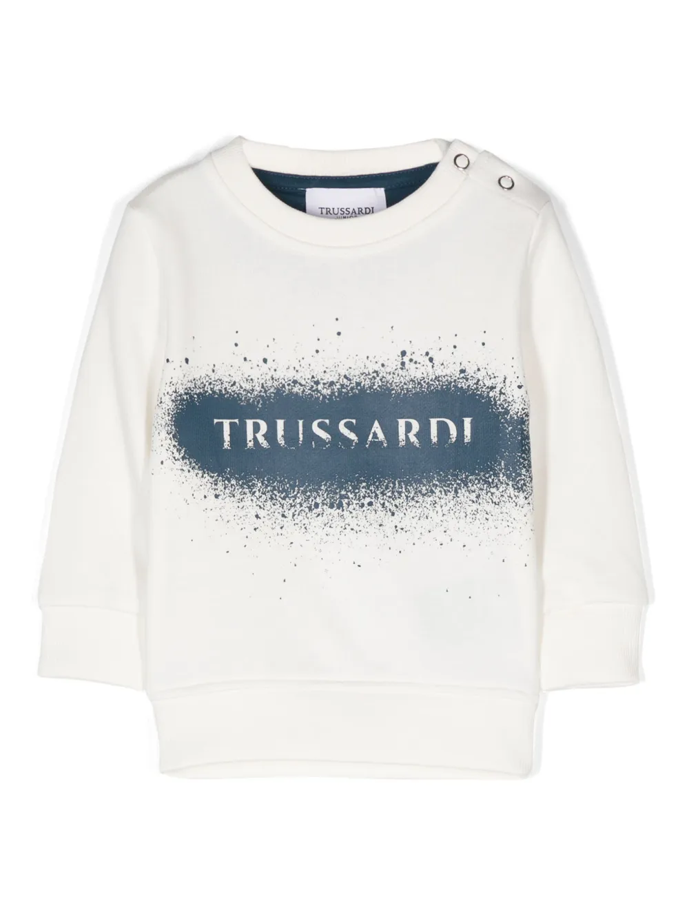 

Толстовка с логотипом TRUSSARDI JUNIOR, нейтральный