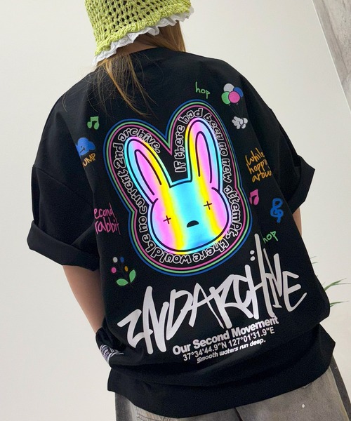 

Футболка оверсайз с отражающим покрытием 1111clothing, черный