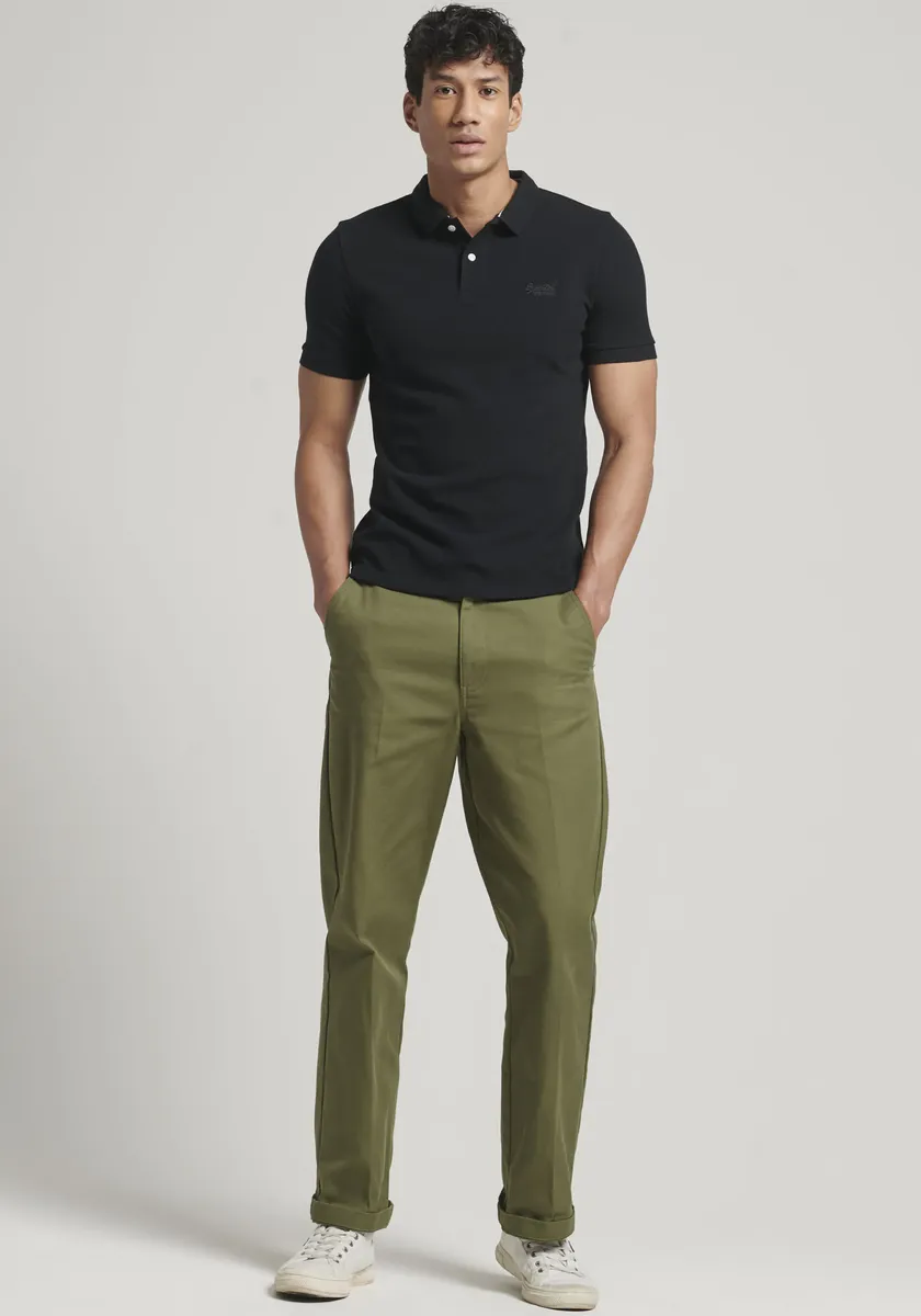 

Рубашка-поло Superdry "CLASSIC PIQUE POLO", черный