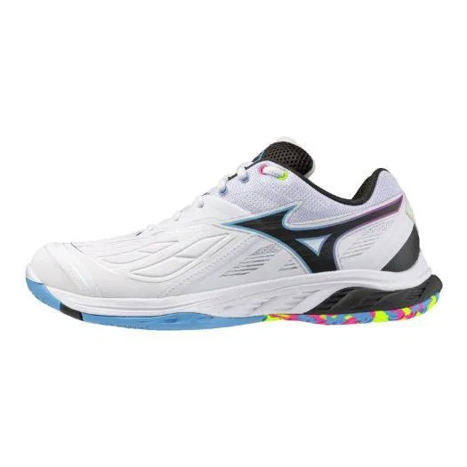 Мужские кроссовки для бадминтона «Wave Fang 2 Fit» от Mizuno, White X Blue