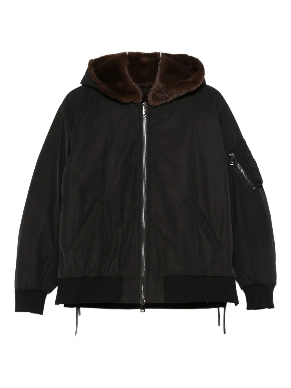 

Куртка на молнии с капюшоном Gotha, коричневый