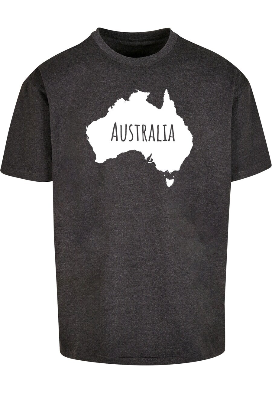 

Футболка Merchcode AUSTRALIA X, темно-серый