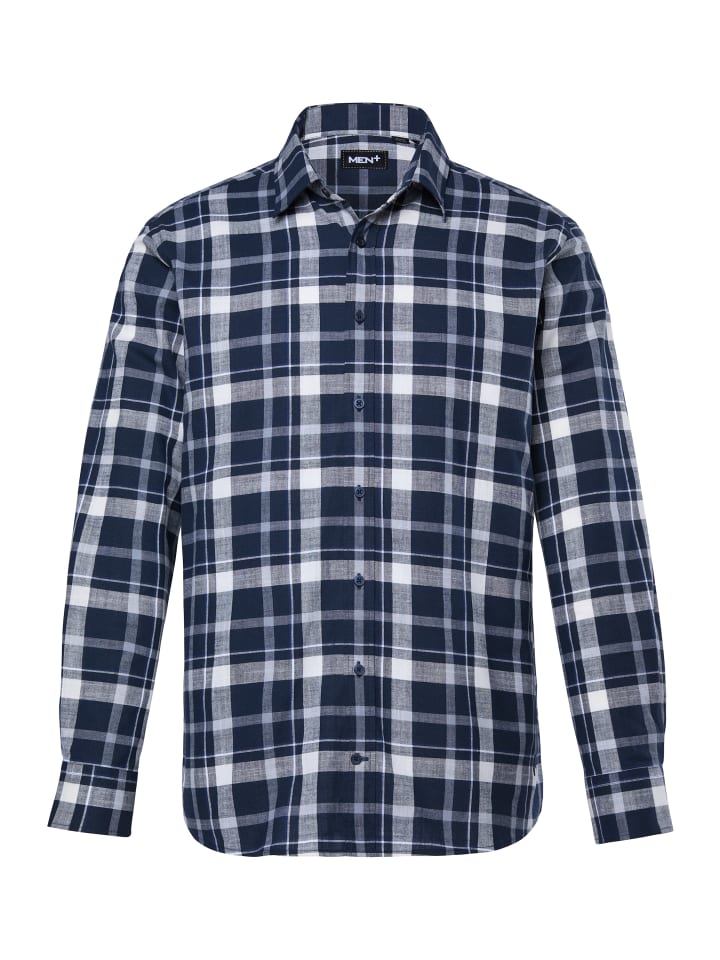 

Men Plus Темно-синяя рубашка