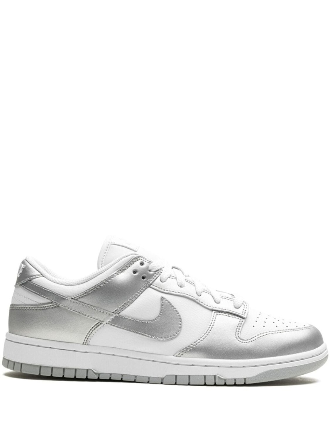 

Nike кроссовки Dunk Low Metallic Silver, белый