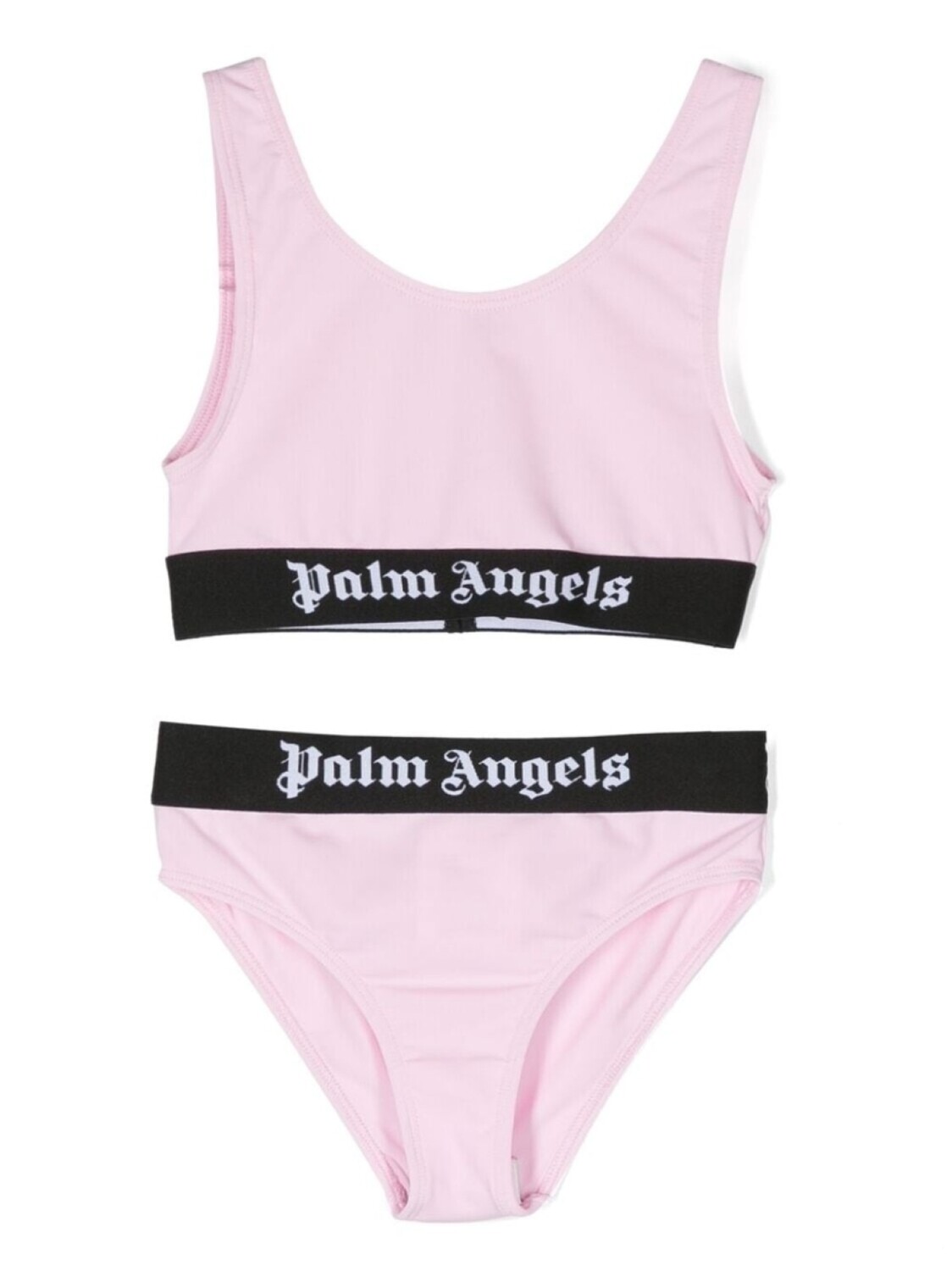 

Palm Angels Kids бикини с логотипом, розовый