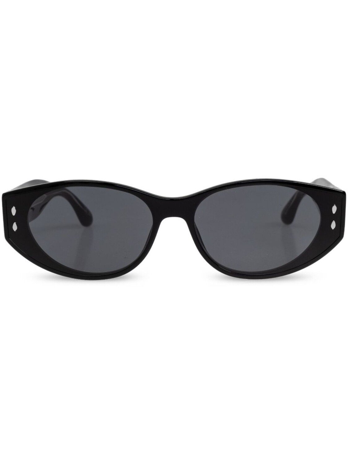 

Солнцезащитные очки в овальной оправе Isabel Marant Eyewear, черный