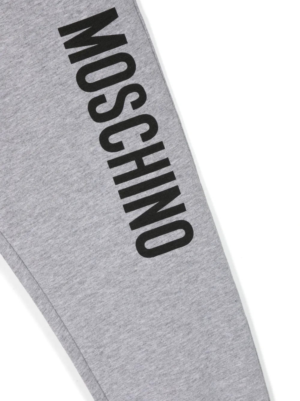 Спортивные брюки с логотипом Moschino Kids, серый — фото 3