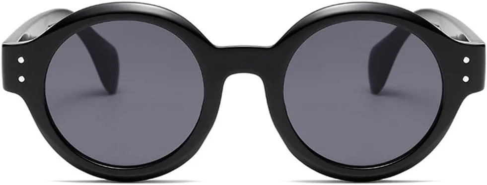 

Круглые солнцезащитные очки для женщин и мужчин, ретро-солнцезащитные очки в винтажном стиле, маленькая оправа, очки с защитой от УФ-излучения UV400 LANGSER, C3