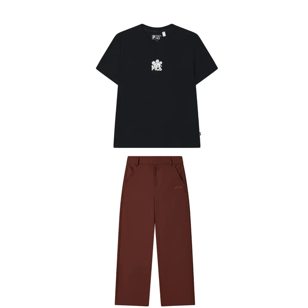 

Классический повседневный костюм Heritage для женщин FILA, черный