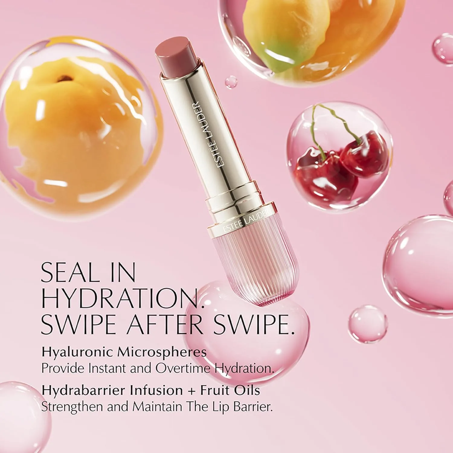 Оттеночный бальзам для губ Estée Lauder Futurist HydraPlump | Содержит гиалуроновую кислоту и pH-адаптивный цвет | Увлажняет, укрепляет барьерную функцию губ, 705 Petal Boost - A soft pink with cool pH-adaptive pigments — фото 4