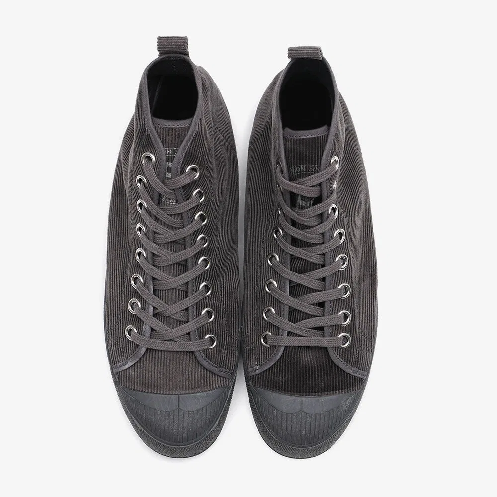 Мужские высокие кеды Stella Corduroy цвета Slate от Bensimon — фото 3