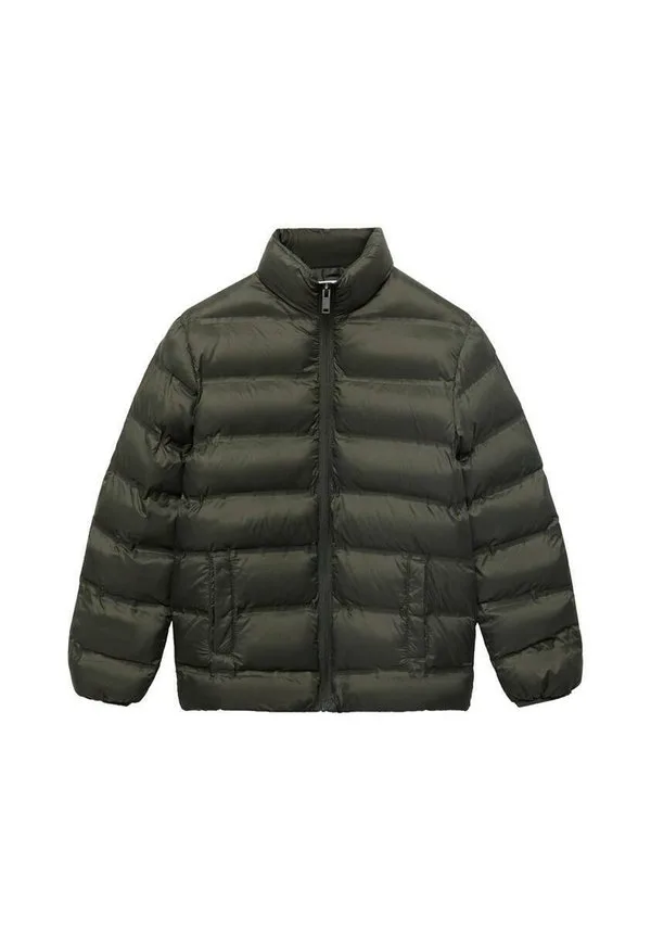 Детская зимняя куртка Mango Kids, Medium Green — фото 3