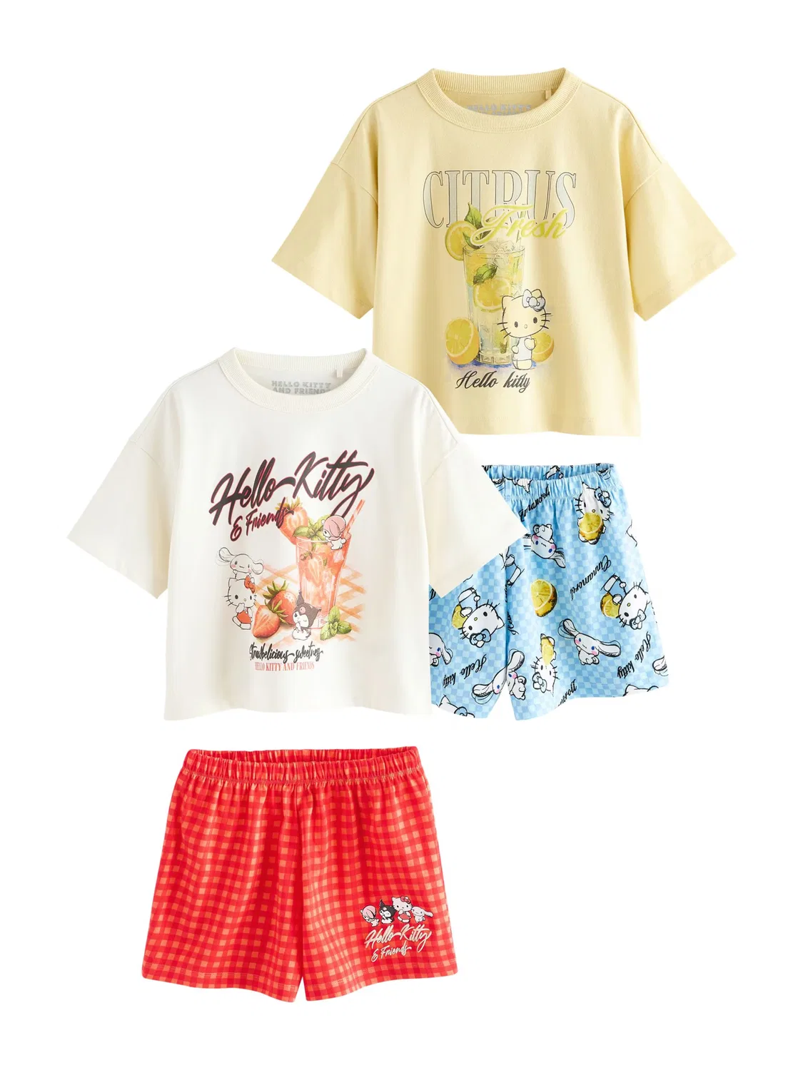 Пижама 'Hello Kitty' Next, Light Blue/Red