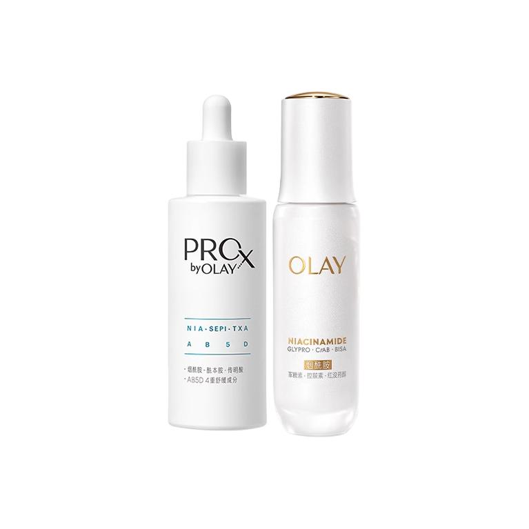 Набор сывороток dewy dark spot lightening shiro bottle для осветления кожи, увлажнения и антиоксидантной защиты Olay — фото 4