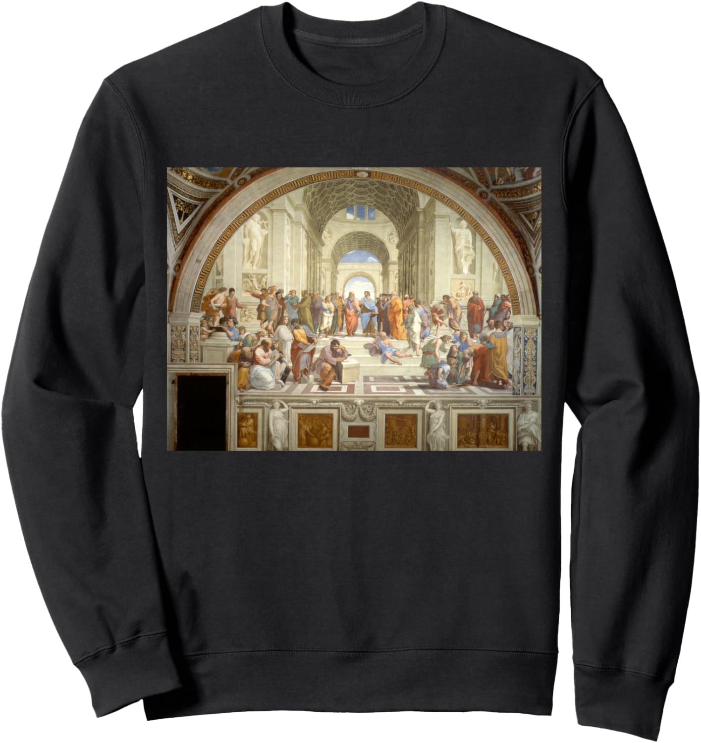 

Толстовка «Школа Афин» Рафаэля Vintage Images, черный