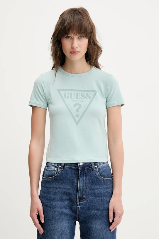 

Футболка Guess Originals, бирюзовый