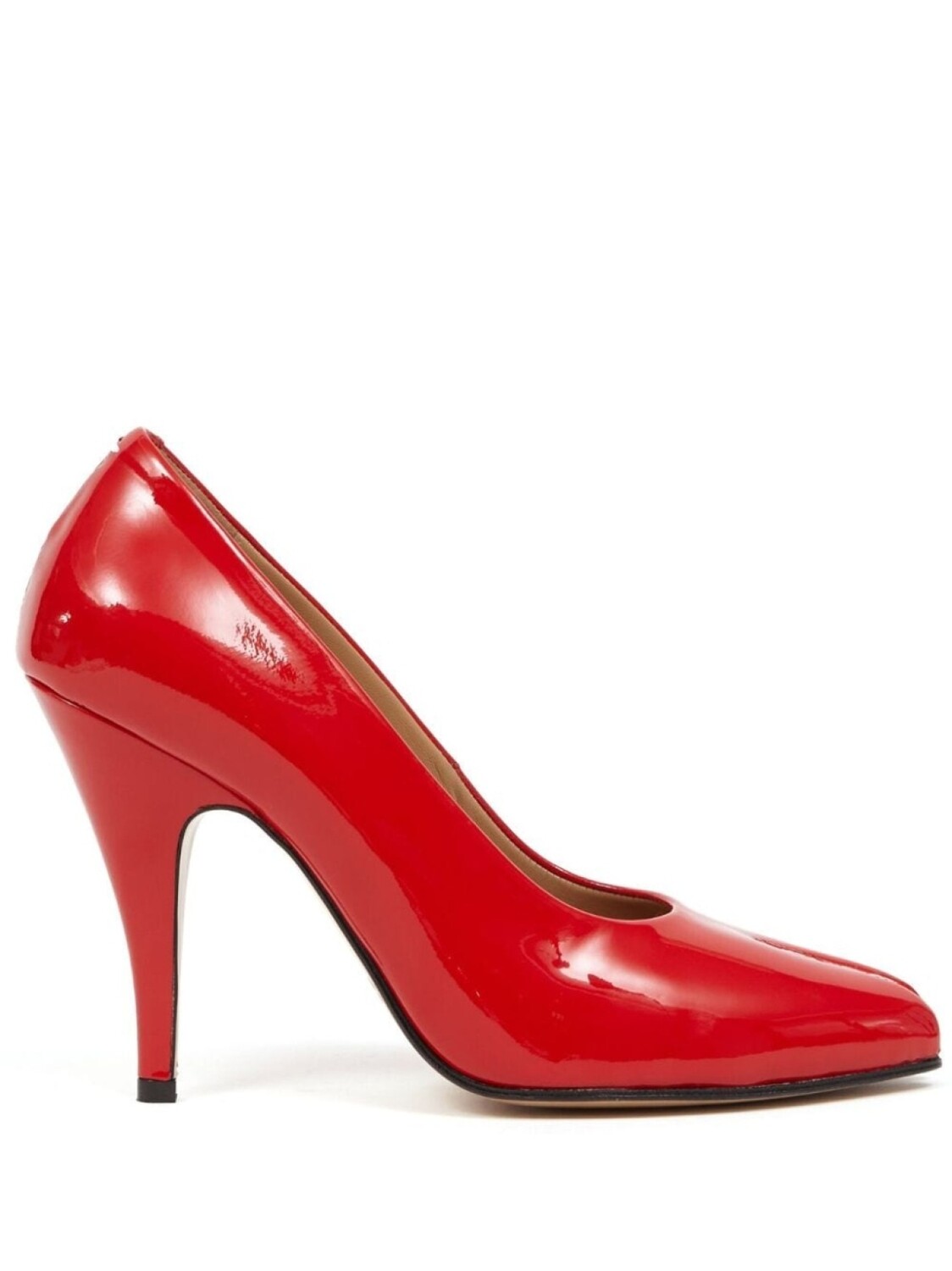 

Maison Margiela лакированные туфли Tabi 110, красный