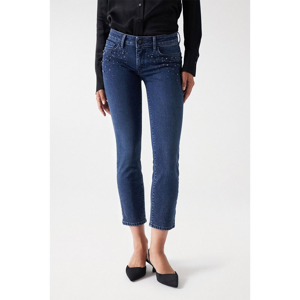 

Джинсы Salsa Wonder Crop Slim Fit, синий