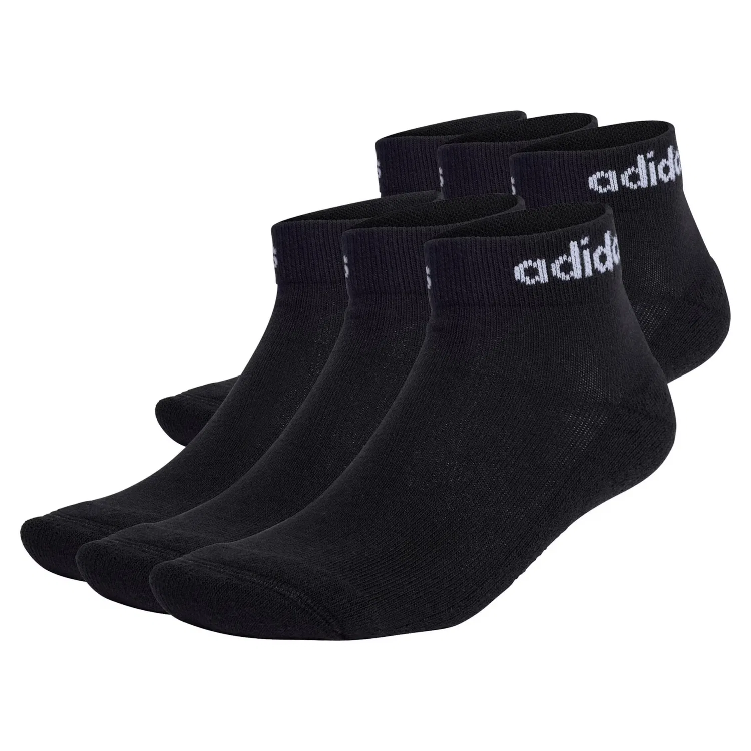 Набор из 6 носков Adidas Originals черного цвета
