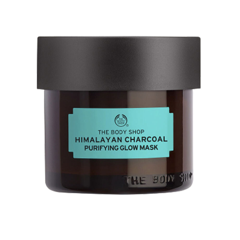 

Маска для лица Himalayan charcoal purifying glow mask The body shop, 75 мл