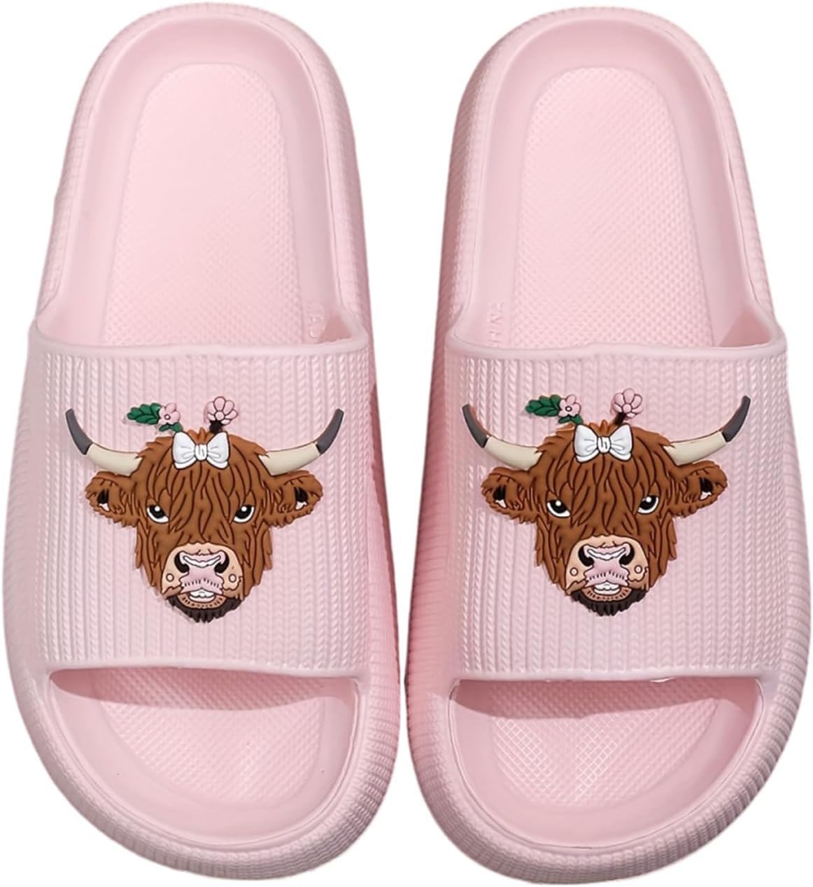 

Женские и мужские слайдеры WIRETRAN Cloud, шлепанцы для душа, быстросохнущие, с открытым носком, мягкие и удобные, с толстой подошвой, для дома и улицы, пляжные слайдеры, розовый