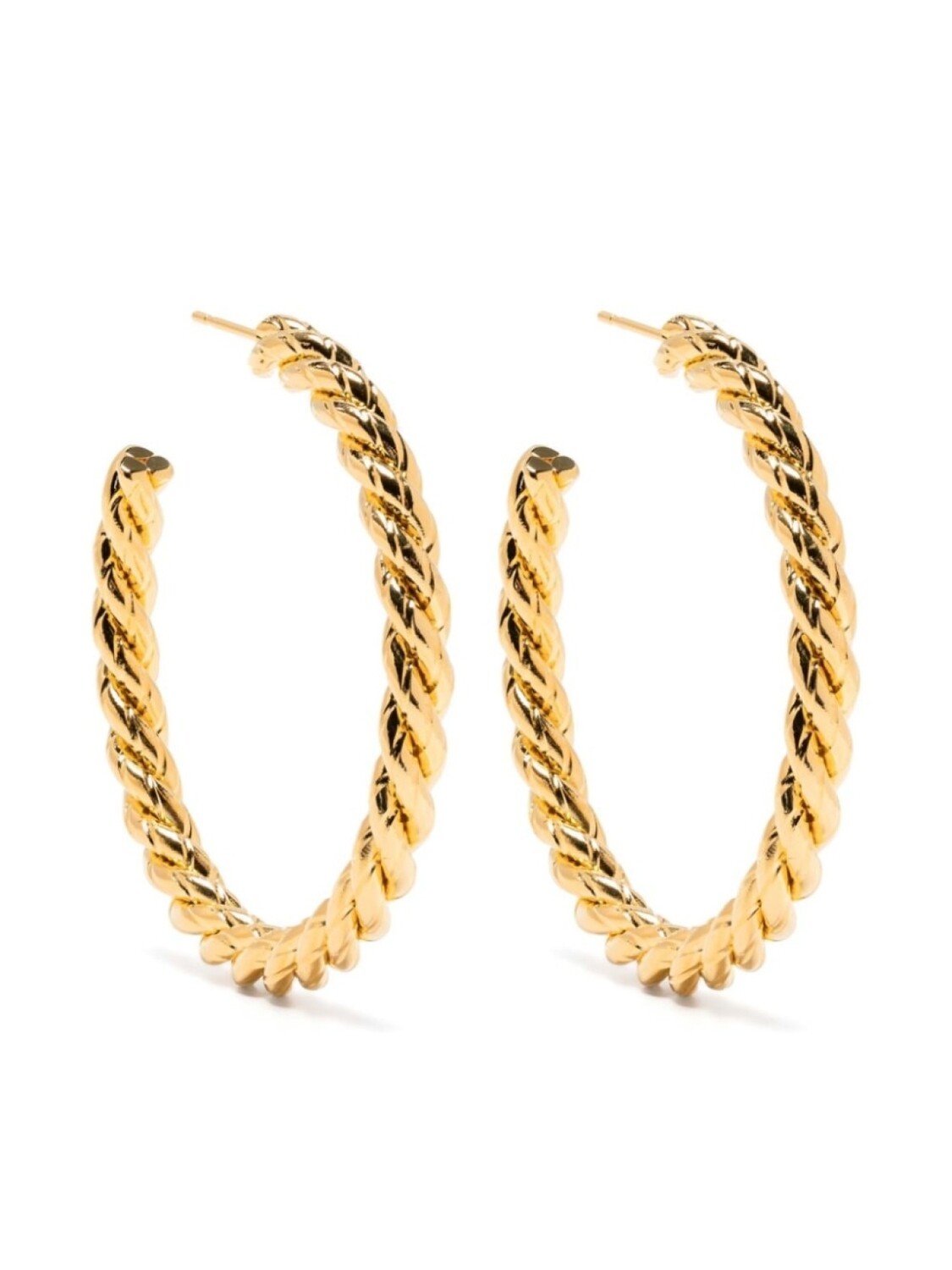 

Массивные серьги-кольца Sonia Braided DESTREE, золотой