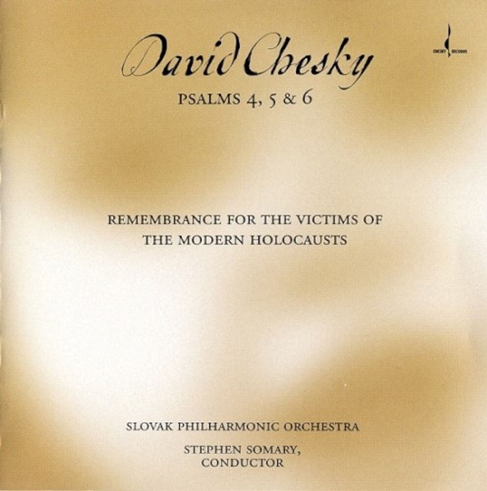 

Диск CD Psalms 4-6-remembrance For The